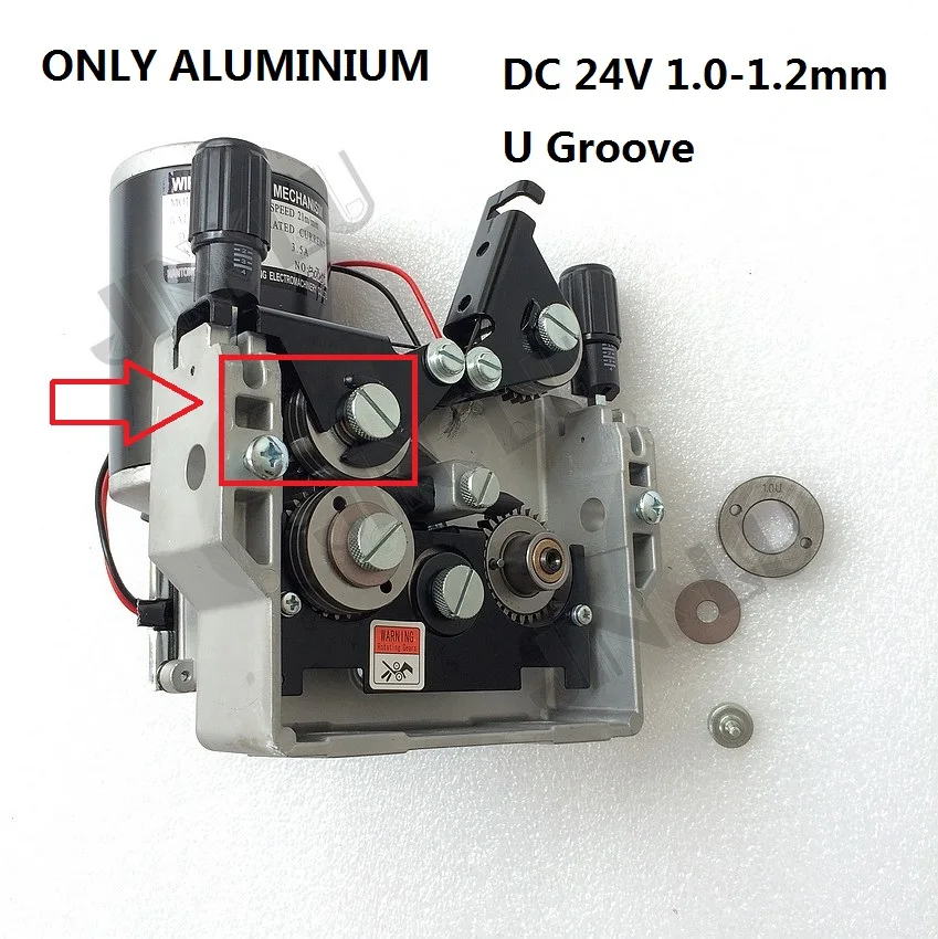 ONLY for Aluminium Wire 76ZY-04 Mig Wire Feeder Motor Feeding Machine DC24 1.0-1.2mm 2.0-21m/Min 1PK MIG MAG Welding Machine
ONLY for Aluminium Wire 76ZY-04 Mig Wire Feeder Motor Feeding Machine DC24 1.0-1.2mm 2.0-21m/Min 1PK MIG MAG Welding Machine