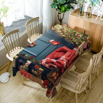 Christmas Tree Decoration 3d Tablecloth Red Joyous Festival Table Cloth Washable Polyester Dustproof Rectangular Table Cloth
Christmas Tree Decoration 3d Tablecloth Red Joyous Festival Table Cloth Washable Polyester Dustproof Rectangular Table Cloth