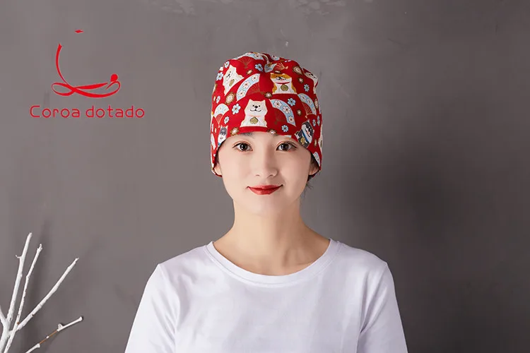 Operating room printed hat men and women doctors and nurses working cap surgery cap
Operating room printed hat men and women doctors and nurses working cap surgery cap