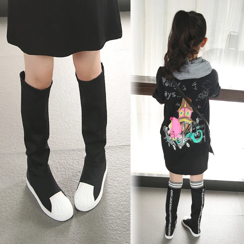 Children boots 2018 spring and autumn winter new princess boots high boots cotton shoes
Children boots 2018 spring and autumn winter new princess boots high boots cotton shoes