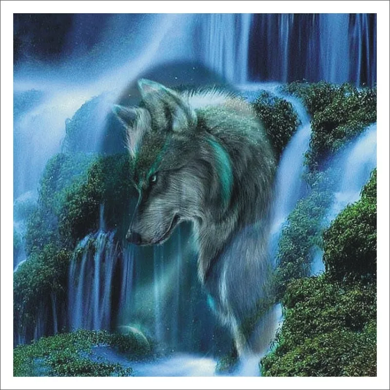 5D DIY Diamond Painting Waterfall Wolf Mosaic Cross Stitch Full Square Drill Painting kit Sticker Home Decoration Gifts T438
5D DIY Diamond Painting Waterfall Wolf Mosaic Cross Stitch Full Square Drill Painting kit Sticker Home Decoration Gifts T438