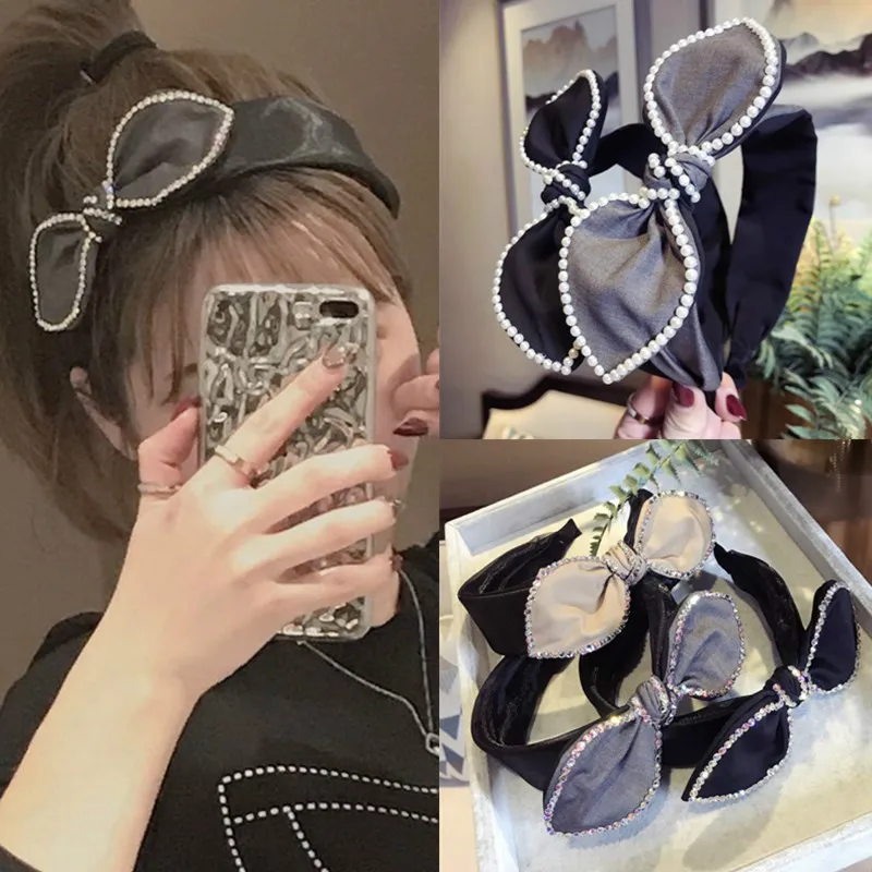 MuHan Fashion Pearl Crystal Bowknot Hairbands Hair Bands for Girls Women Headbands Wide Hair Hoop Hair Scrunchy Hair Accessories
MuHan Fashion Pearl Crystal Bowknot Hairbands Hair Bands for Girls Women Headbands Wide Hair Hoop Hair Scrunchy Hair Accessories