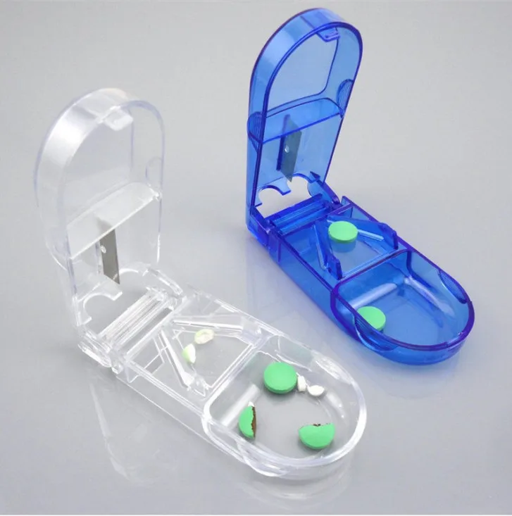 2pcs Compartment Box Case Splitter Holder Medicine Pill Divide Storage Tablet Cutter
2pcs Compartment Box Case Splitter Holder Medicine Pill Divide Storage Tablet Cutter