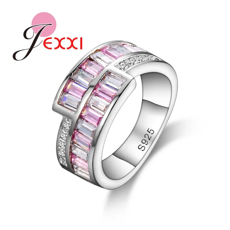 Charms 925 Sterling Silver Simple Circel Mosaic Cubic Zirconia Stone Ring for Women Female Best Gifts Anillo Jewelry
Charms 925 Sterling Silver Simple Circel Mosaic Cubic Zirconia Stone Ring for Women Female Best Gifts Anillo Jewelry