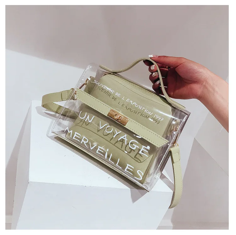 HOT Design Luxury Brand Women Transparent Bag Clear PVC Jelly Small Tote Messenger Bags Female Crossbody Shoulder Bags
HOT Design Luxury Brand Women Transparent Bag Clear PVC Jelly Small Tote Messenger Bags Female Crossbody Shoulder Bags