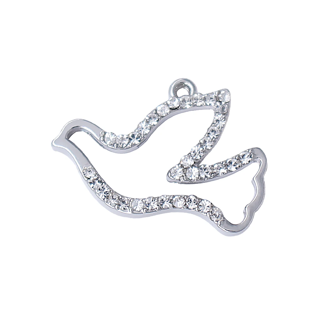 Exquisite Greek sorority society jewelry accessory crystal inlaid metal pigeon pendant FIT lucky bird animal jewelry making
Exquisite Greek sorority society jewelry accessory crystal inlaid metal pigeon pendant FIT lucky bird animal jewelry making