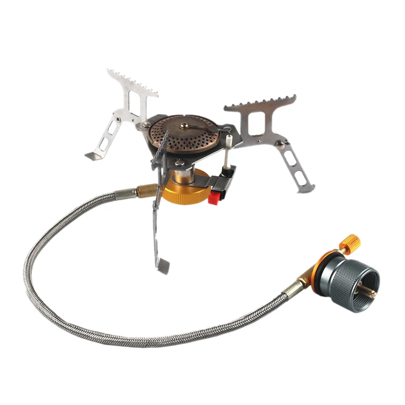 New Canister Stove Adaptor Conversion Split Type Furnace Head Adapter Outdoor Camping Propane Small Tank Input Adapter
New Canister Stove Adaptor Conversion Split Type Furnace Head Adapter Outdoor Camping Propane Small Tank Input Adapter