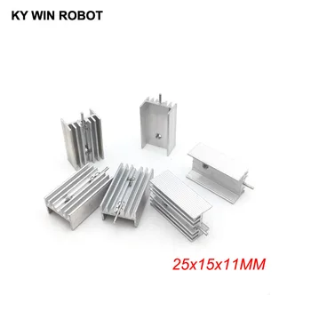 5pcs Free Shipping Aluminium TO-220 Heatsink TO 220 Heat Sink Transistor Radiator TO220 Cooler Cooling 25*15*11MM With 1 Pin
5pcs Free Shipping Aluminium TO-220 Heatsink TO 220 Heat Sink Transistor Radiator TO220 Cooler Cooling 25*15*11MM With 1 Pin