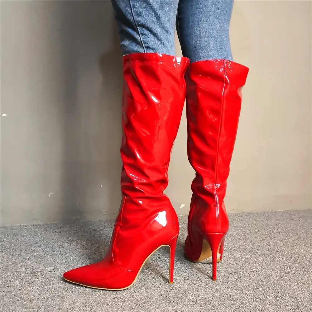 Luxury Brand Design Big Size 34-47 Women Shoes Woman Sexy High Heels Shoes Women Boots thin heels knee boots
Luxury Brand Design Big Size 34-47 Women Shoes Woman Sexy High Heels Shoes Women Boots thin heels knee boots