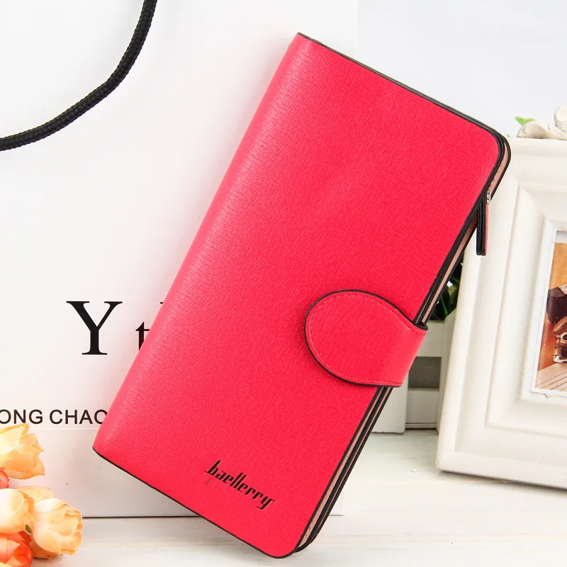 Baellerry 2017 Brand Women Wallets High Quality Leather Wallet Female Card Holder Women Purse Zipper Pocket Money Bag WWS004
Baellerry 2017 Brand Women Wallets High Quality Leather Wallet Female Card Holder Women Purse Zipper Pocket Money Bag WWS004