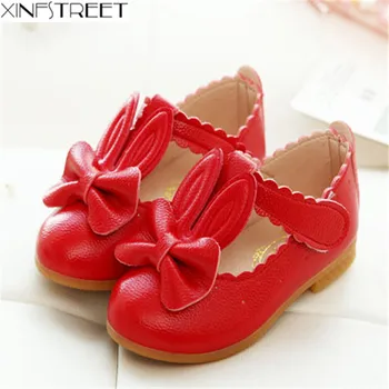 Xinfstreet Brand Baby Girls Shoes Cute Solid Rabbit Kids Girls Shoes PU Leather Soft Children Flats Shoes Girls Size 21-30
Xinfstreet Brand Baby Girls Shoes Cute Solid Rabbit Kids Girls Shoes PU Leather Soft Children Flats Shoes Girls Size 21-30