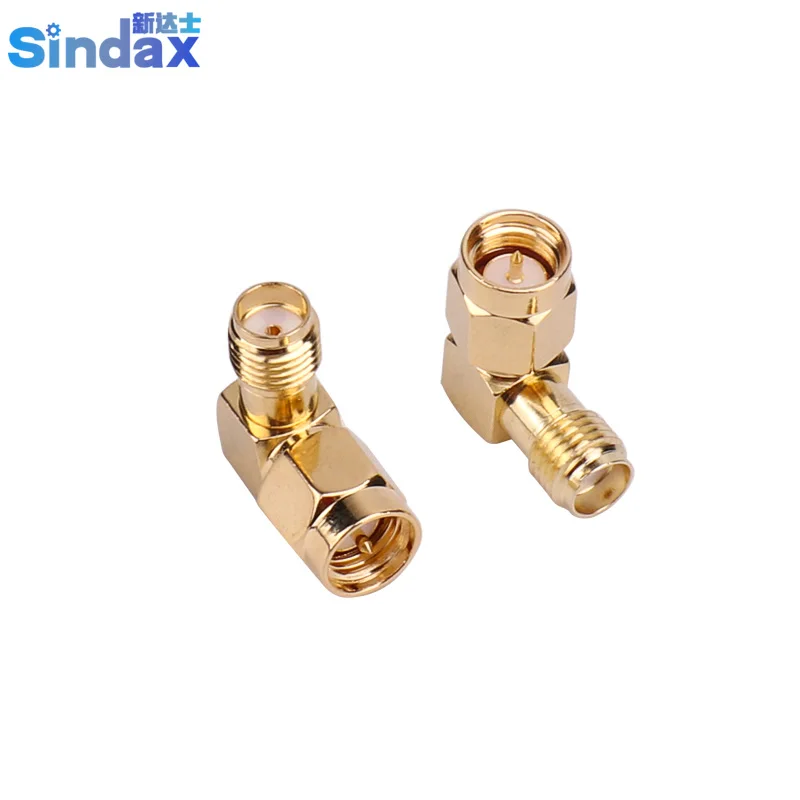 Sindax SMA Connector Jack SMA 90 Degree Right Angle SMA Male to Female Adapter Screw the Needle to SMA Male to Female 10pcs/lot
Sindax SMA Connector Jack SMA 90 Degree Right Angle SMA Male to Female Adapter Screw the Needle to SMA Male to Female 10pcs/lot