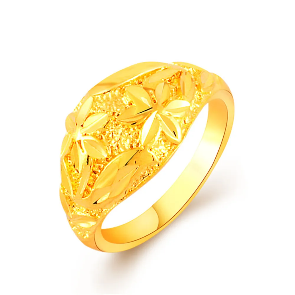 2017 Elegant Round Gold Color Ring With Two Flowers Long For Femme Party Anel Jewelry Accessories Gold Ring For Women 24k Bague
2017 Elegant Round Gold Color Ring With Two Flowers Long For Femme Party Anel Jewelry Accessories Gold Ring For Women 24k Bague