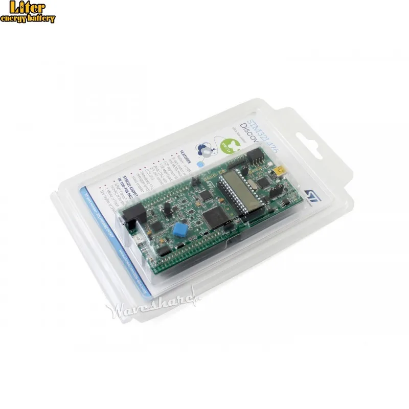 ST Original MB1184 C-01 STM32L476G-DISCO/32L476GDISCOVERYl,STM32L476VG MCU,1 Mbyte of Flash memory,128 Kbytes Discovery Board
ST Original MB1184 C-01 STM32L476G-DISCO/32L476GDISCOVERYl,STM32L476VG MCU,1 Mbyte of Flash memory,128 Kbytes Discovery Board