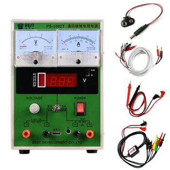Adjustable DC Regulated Power Supply Digital Display GSM Signal Detection 0-15V 0-2A For Phones Repair Short Circuit Protection
Adjustable DC Regulated Power Supply Digital Display GSM Signal Detection 0-15V 0-2A For Phones Repair Short Circuit Protection
