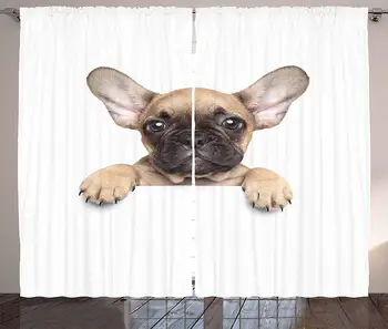 Bulldog Curtains Pedigreed Young Puppy Close-up Photo Best Friend Pet Lover Print Living Room Bedroom Window Decor Panel
Bulldog Curtains Pedigreed Young Puppy Close-up Photo Best Friend Pet Lover Print Living Room Bedroom Window Decor Panel