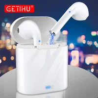 Bluetooth Earphones Headphones For iPhone Phone Air Pods Mini Twins Earbuds Wireless Earphone Headset Cordless Headphone Ear i7s image