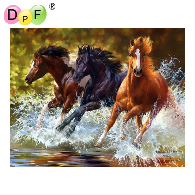 DPF Diy 5D diamond painting square full diamond embroidery Horses Diamond Mosaic art pasted painting
DPF Diy 5D diamond painting square full diamond embroidery Horses Diamond Mosaic art pasted painting