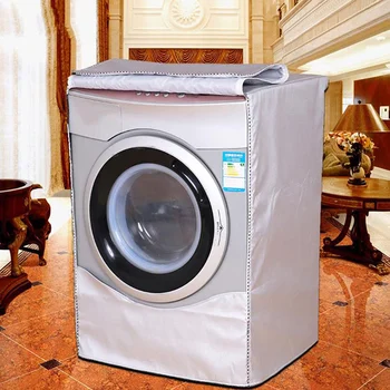 Automatic Roller Washer Sunscreen Washing Machine Waterproof Cover Dryer Polyester Silver Dustproof Washing Machine Cover P7Ding
Automatic Roller Washer Sunscreen Washing Machine Waterproof Cover Dryer Polyester Silver Dustproof Washing Machine Cover P7Ding