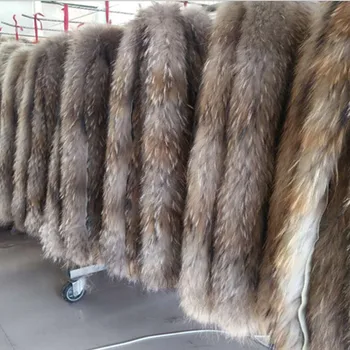 Real Fur Collar 100% Genuine Raccoon Fur Scarf Multiple Sizes Winter For Women Hot Selling 70cm
Real Fur Collar 100% Genuine Raccoon Fur Scarf Multiple Sizes Winter For Women Hot Selling 70cm