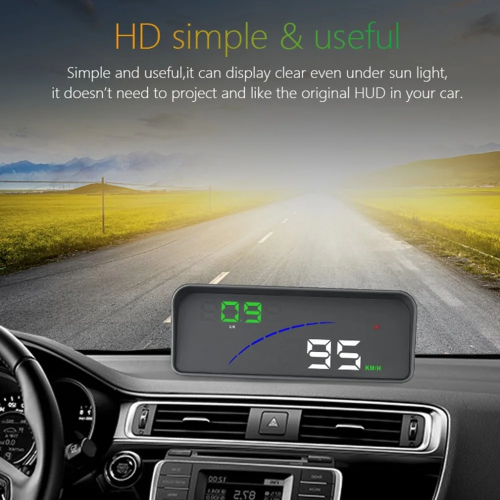 P9 Car HUD Head Up Display OBD II Port Windshield Projector Styling Voltage Speeding Warning Alarm Smart Digital Speedometer
P9 Car HUD Head Up Display OBD II Port Windshield Projector Styling Voltage Speeding Warning Alarm Smart Digital Speedometer