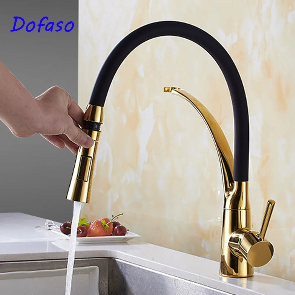 Dofaso antique Pull Out Kitchen Faucet Gold black deck mount faucet Sink Mixer Tap 360 degree rotation kitchen mixer taps
Dofaso antique Pull Out Kitchen Faucet Gold black deck mount faucet Sink Mixer Tap 360 degree rotation kitchen mixer taps