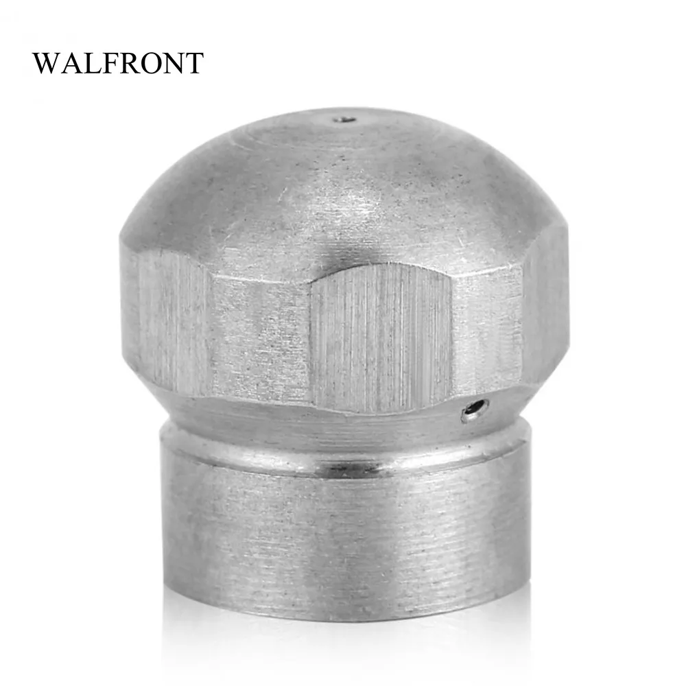 WALFRONT Garden Drain Cleaning Nozzle G1/8'' High Pressure Washer Water Pipe Sewer Cleaning Nozzle Steel Spray Cleaner Tools Set
WALFRONT Garden Drain Cleaning Nozzle G1/8'' High Pressure Washer Water Pipe Sewer Cleaning Nozzle Steel Spray Cleaner Tools Set