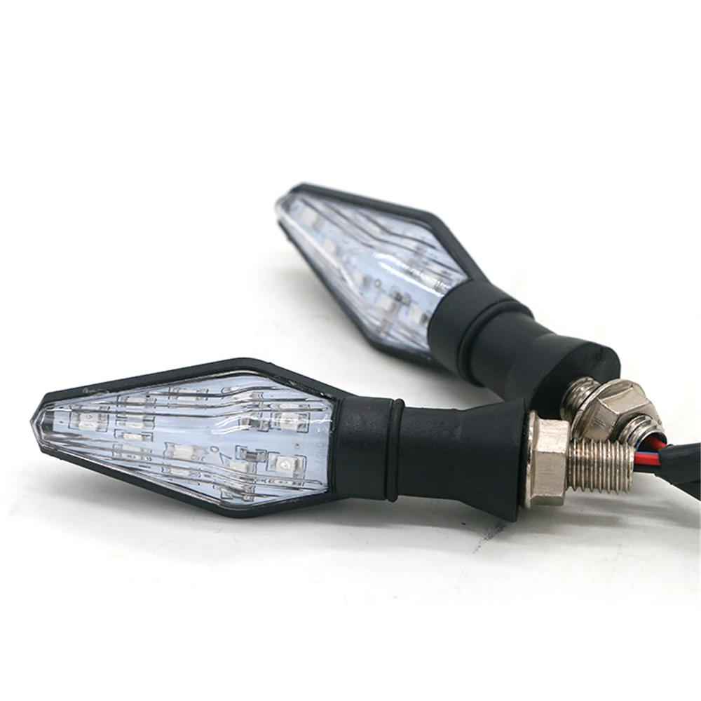 2PCS Motorcycle LED Turn Signals Indicator Motorbike Decorative Lamp Universal 12V Blinkers 10mm Double Side
2PCS Motorcycle LED Turn Signals Indicator Motorbike Decorative Lamp Universal 12V Blinkers 10mm Double Side