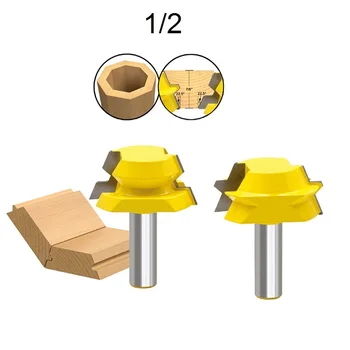 SHK:1/2inch Engraving Machine Woodworking Milling Cutter Eight Sided Knife Tenon Joint Knife Cutter
SHK:1/2inch Engraving Machine Woodworking Milling Cutter Eight Sided Knife Tenon Joint Knife Cutter