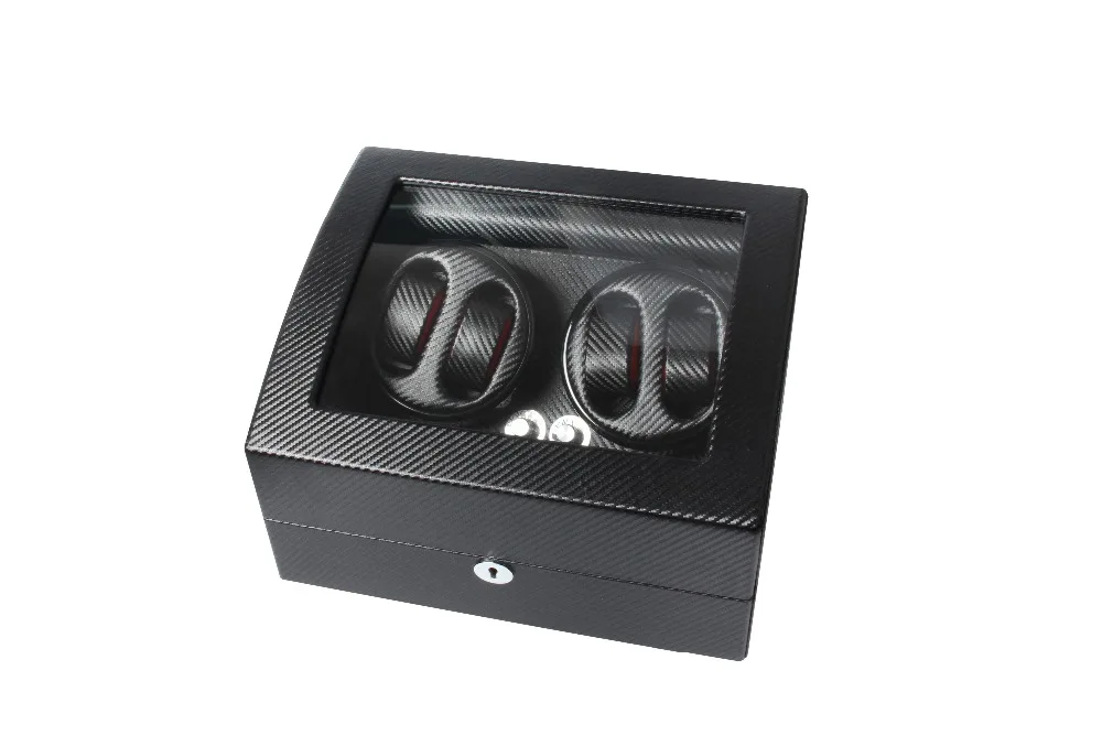 High-end MABUCHI Motor Carbon Fiber Watch Winder for Automatic Watch Capacity for 4 Watches with 6 Grid Storages
High-end MABUCHI Motor Carbon Fiber Watch Winder for Automatic Watch Capacity for 4 Watches with 6 Grid Storages