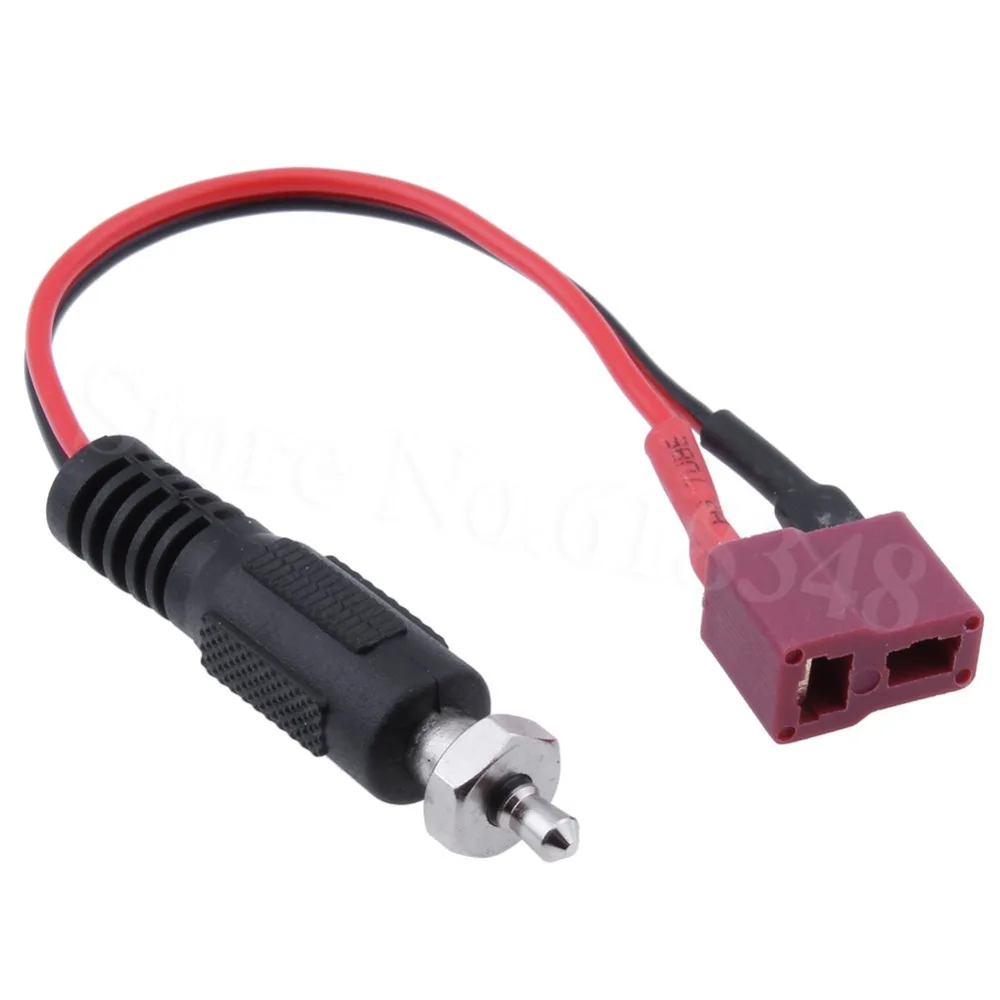 Charger Adapter Cable Deans T Plug Female To Glow ignitor Connector For Nitro Power RC Car Airplane Boat
Charger Adapter Cable Deans T Plug Female To Glow ignitor Connector For Nitro Power RC Car Airplane Boat