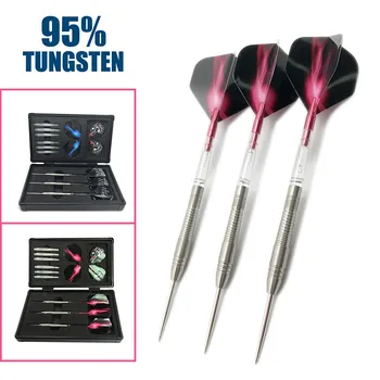 CAVALIER DARTS Free shipping 21 Grams 95% Tungsten Steel Tip Darts Needle Darts with High Quality darts shaft 3pcs/set
CAVALIER DARTS Free shipping 21 Grams 95% Tungsten Steel Tip Darts Needle Darts with High Quality darts shaft 3pcs/set