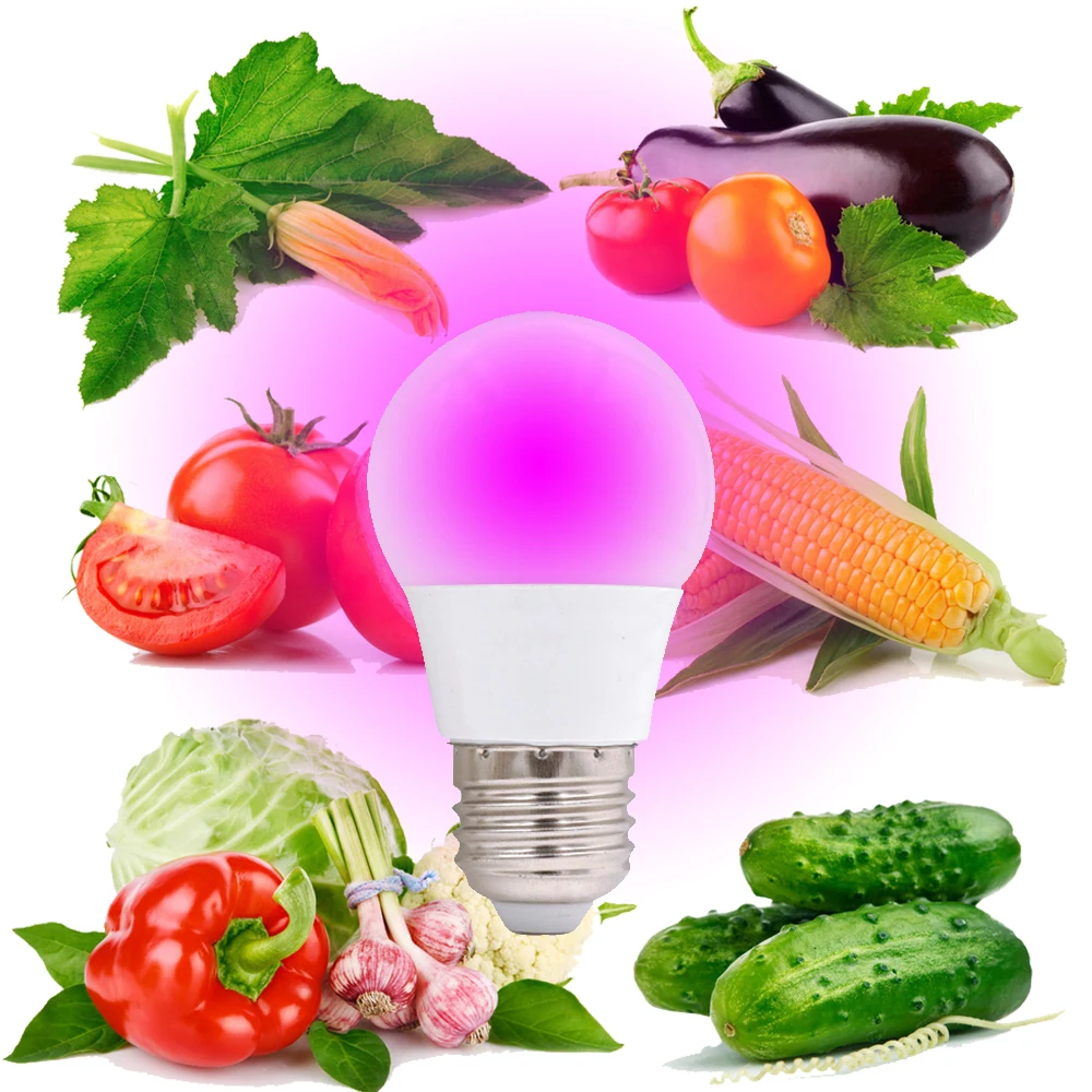 Full Spectrum E27 85V-250V LED Plant Grow Light Bulb For Indoor Garden Plants Flower Hydroponics Grow 5W 7W
Full Spectrum E27 85V-250V LED Plant Grow Light Bulb For Indoor Garden Plants Flower Hydroponics Grow 5W 7W