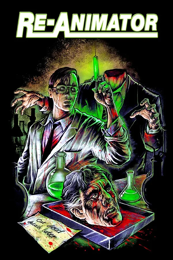 RE Animator 1985 Classic Horror Movie Art Silk Poster Room door Decor 12"x18" 20"x30"
RE Animator 1985 Classic Horror Movie Art Silk Poster Room door Decor 12"x18" 20"x30"