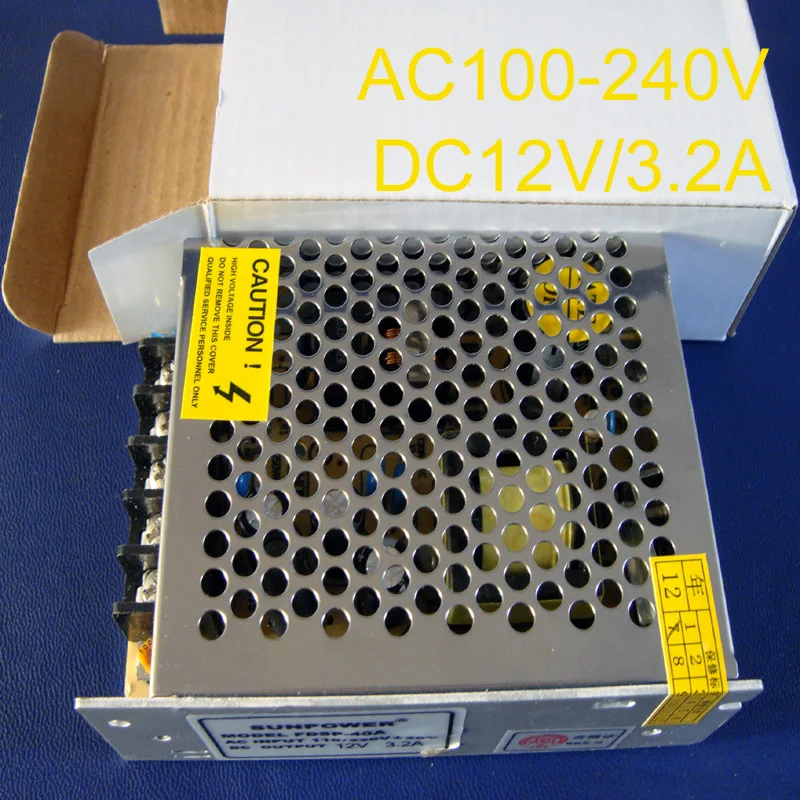 High quality 12V 3.2A LED Strip Power supply led 12vdc 3A 36W Switching power supply,DC12V led adapter free shipping 1pcs/lot
High quality 12V 3.2A LED Strip Power supply led 12vdc 3A 36W Switching power supply,DC12V led adapter free shipping 1pcs/lot