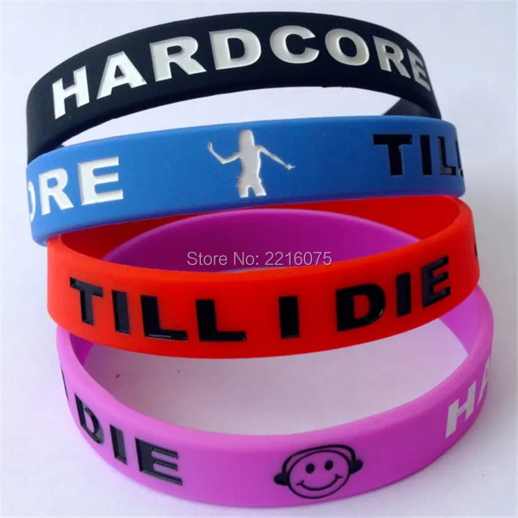 400pcs HARDCORE TILL I DIE wristband silicone bracelets free shipping by DHL express
400pcs HARDCORE TILL I DIE wristband silicone bracelets free shipping by DHL express