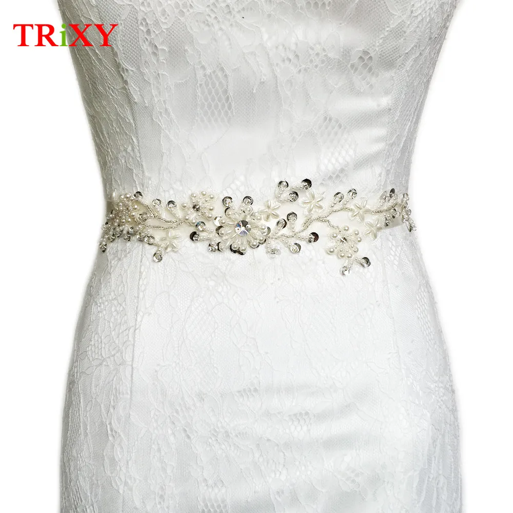 TRiXY B46 Beading Flower Wedding Belts Wedding Sashes, Beading Bridal Belt Sashes Wedding Accessories Bride Ribbon Belts Sashes
TRiXY B46 Beading Flower Wedding Belts Wedding Sashes, Beading Bridal Belt Sashes Wedding Accessories Bride Ribbon Belts Sashes