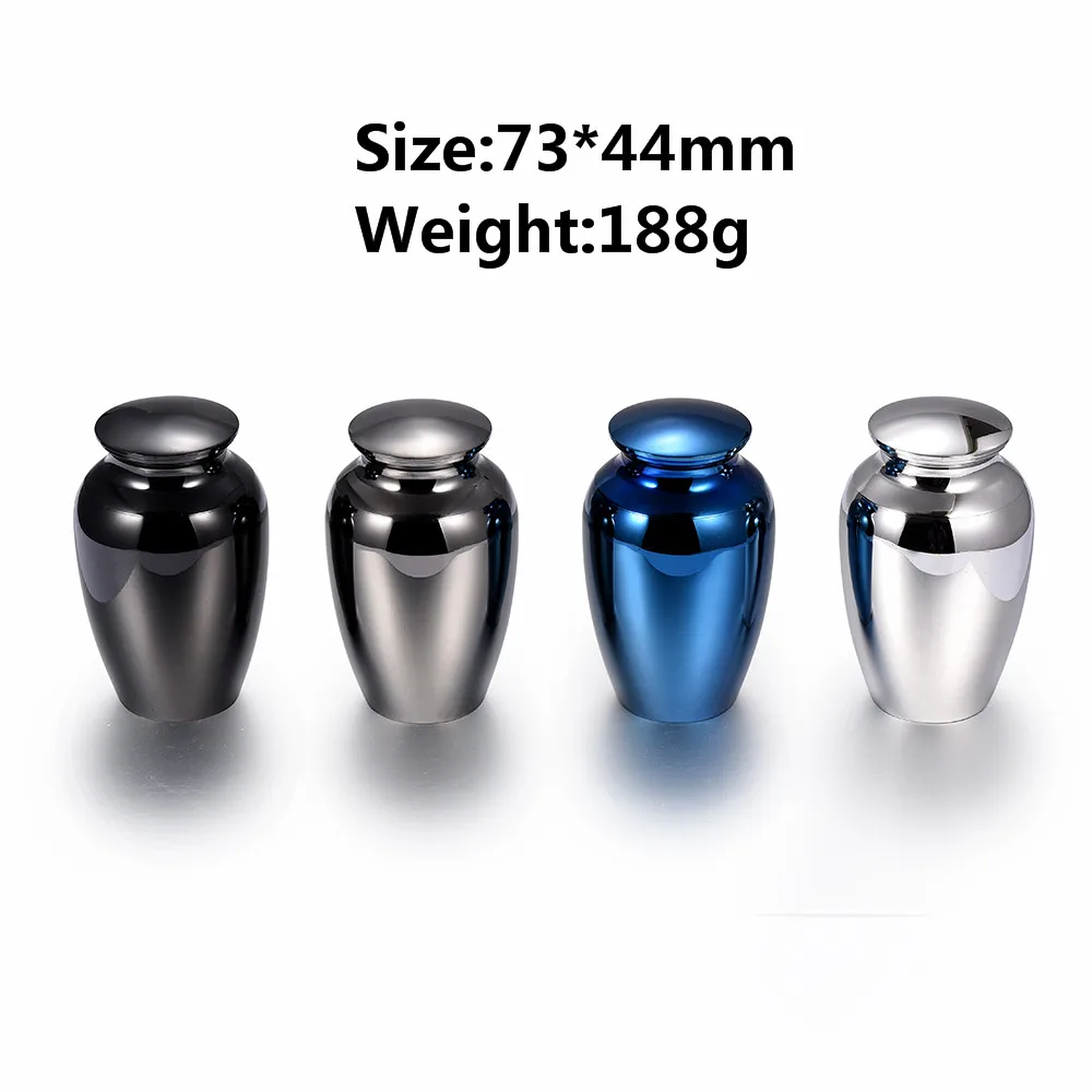 IJU030 Hot Selling Stainless Steel Cremation Funeral Memorial Jewelry Ashes Holder Urn for Pet/Human Keepsake Urns Free Engraved
IJU030 Hot Selling Stainless Steel Cremation Funeral Memorial Jewelry Ashes Holder Urn for Pet/Human Keepsake Urns Free Engraved