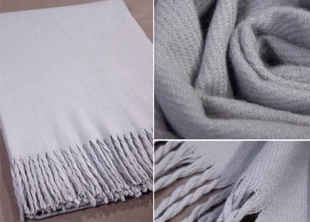Light gray New Large Long Cashmere Pashminas Craves Europe and America Winter Women's Shawl Scarf Warm Wrap Multicolor S300-17
Light gray New Large Long Cashmere Pashminas Craves Europe and America Winter Women's Shawl Scarf Warm Wrap Multicolor S300-17