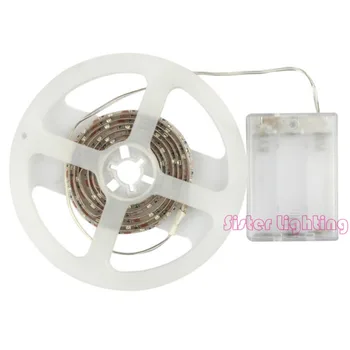3AA Battery powered LED Strip IP65 Waterproof 3528 60LEDs/M 1M LED Tape with Battery Box W/WW/RGB/R/G/B Free shipping
3AA Battery powered LED Strip IP65 Waterproof 3528 60LEDs/M 1M LED Tape with Battery Box W/WW/RGB/R/G/B Free shipping