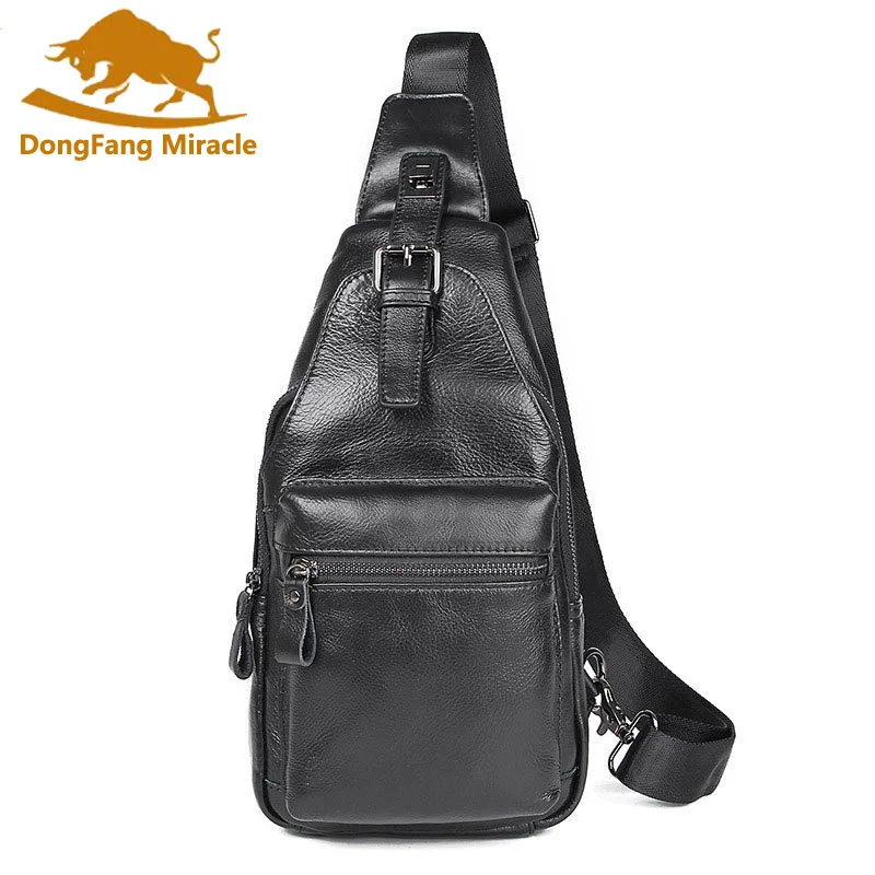 Brand New Genuine Leather Men Chest Bag Vintage High grade Cow Leather Casual Messenger Bag For Man Shoulder Bags
Brand New Genuine Leather Men Chest Bag Vintage High grade Cow Leather Casual Messenger Bag For Man Shoulder Bags