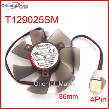 T129025SM 9225 86mm 40x40x40mm 12V 0.18A For ASUS SilentKnight Graphics Card Cooler Cooling Fan 4Wire 4Pin
T129025SM 9225 86mm 40x40x40mm 12V 0.18A For ASUS SilentKnight Graphics Card Cooler Cooling Fan 4Wire 4Pin