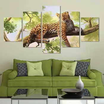 5pieces Picture Hot Sell Abstract Leopard Modern Home Wall Decor Painting Canvas Art Hd Print Painting For Living Room Unframed
5pieces Picture Hot Sell Abstract Leopard Modern Home Wall Decor Painting Canvas Art Hd Print Painting For Living Room Unframed