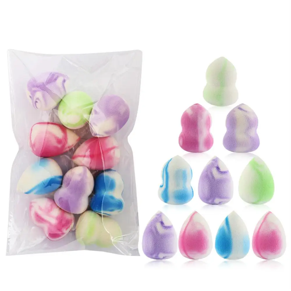 10 pcs/set Makeup Sponge Face Foundation Powder Cosmetic Puff Random Color Makeup Sponge Tool Kits Wholesale
10 pcs/set Makeup Sponge Face Foundation Powder Cosmetic Puff Random Color Makeup Sponge Tool Kits Wholesale