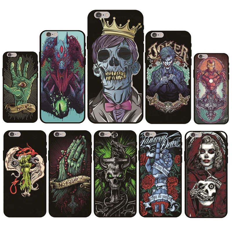 Matcheasy Cases for Iphone 7 Case Cover Skull Vampire Silicone Soft Cover for Apple IPhone 6s 6 S 7 8 Plus X 10 5 5S Bags Funda
Matcheasy Cases for Iphone 7 Case Cover Skull Vampire Silicone Soft Cover for Apple IPhone 6s 6 S 7 8 Plus X 10 5 5S Bags Funda