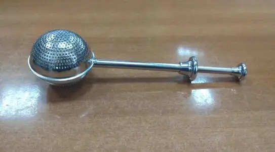 100PCS Convenient Ball Shaped Stainless Steel Silver Push Style Tea Infuser Strainer Tea Infuser Tool
100PCS Convenient Ball Shaped Stainless Steel Silver Push Style Tea Infuser Strainer Tea Infuser Tool