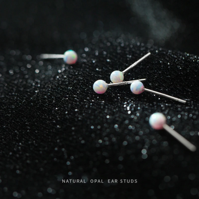 S925 Silver Opal Earrings Female Simple Fashion Earrings Personality Temperament Color Pattern Mini Jewelry
S925 Silver Opal Earrings Female Simple Fashion Earrings Personality Temperament Color Pattern Mini Jewelry