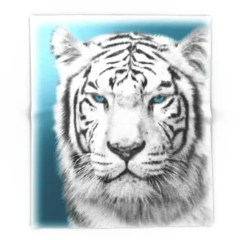 Blanket Custom Blue Eyed White Tiger 88" x 104" Blanket Fleece Blanket Sofa/Bed/Plane Travel Plaids Bedding Towel
Blanket Custom Blue Eyed White Tiger 88" x 104" Blanket Fleece Blanket Sofa/Bed/Plane Travel Plaids Bedding Towel
