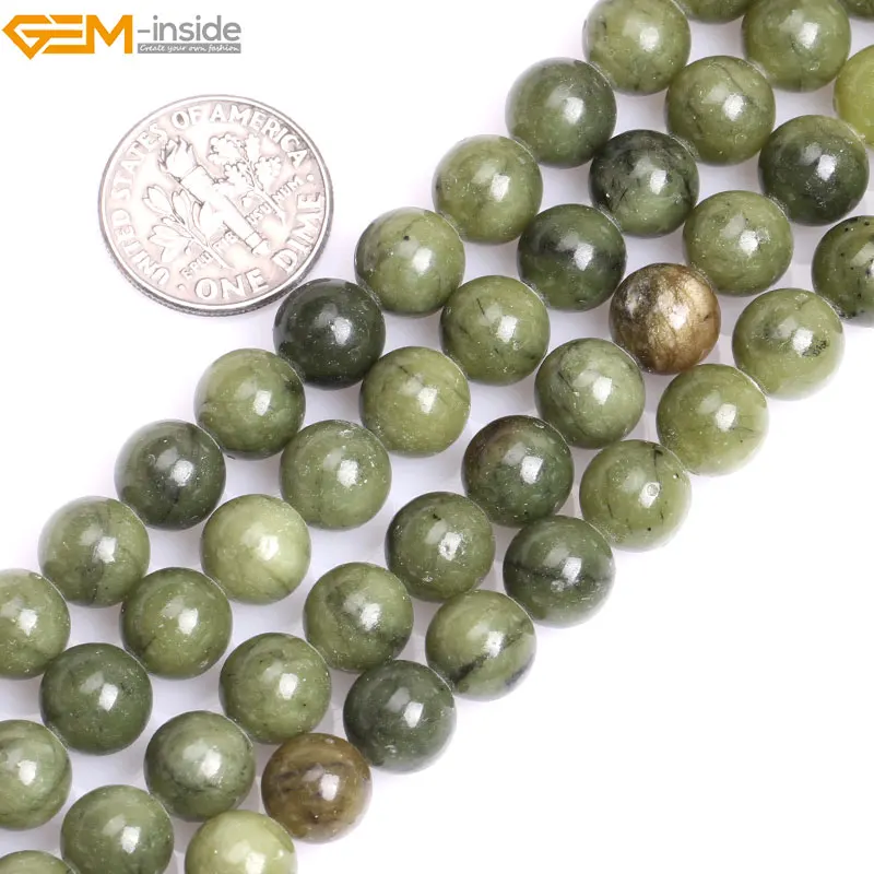 Gem-inside 8-10mm Natural Round Precious Green Canada Jades Stone Beads for Jewelry Making DIY Jewellery Valentine Gift
Gem-inside 8-10mm Natural Round Precious Green Canada Jades Stone Beads for Jewelry Making DIY Jewellery Valentine Gift