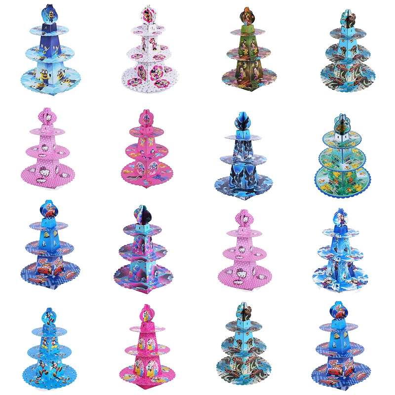 Wholesale Unicorn Hello Kitty Theme Paper Cake Stand Party decorations Baby Happy Birthday wedding event party supplies for kids
Wholesale Unicorn Hello Kitty Theme Paper Cake Stand Party decorations Baby Happy Birthday wedding event party supplies for kids